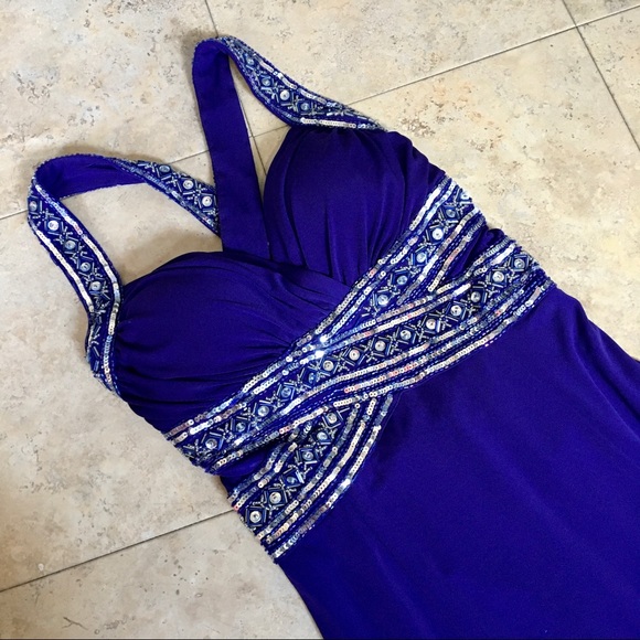 Long Purple gown/dress - Picture 6 of 16